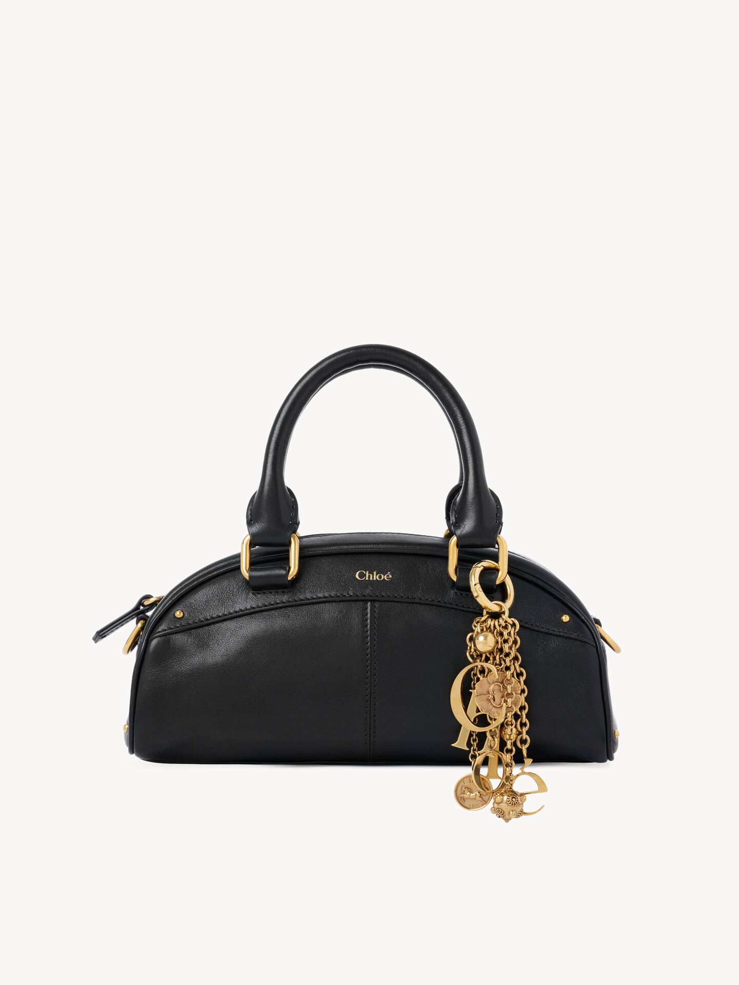Small Chlo&eacute; bowling bag in soft leather - 2