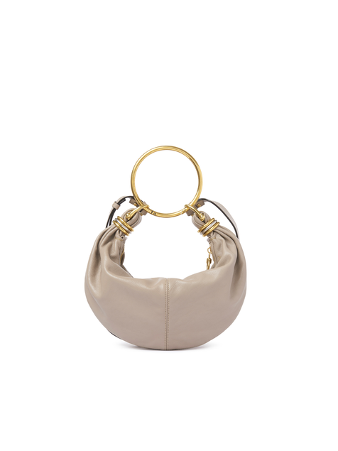 KUT3Small Bracelet Hobo bag in grained leather
