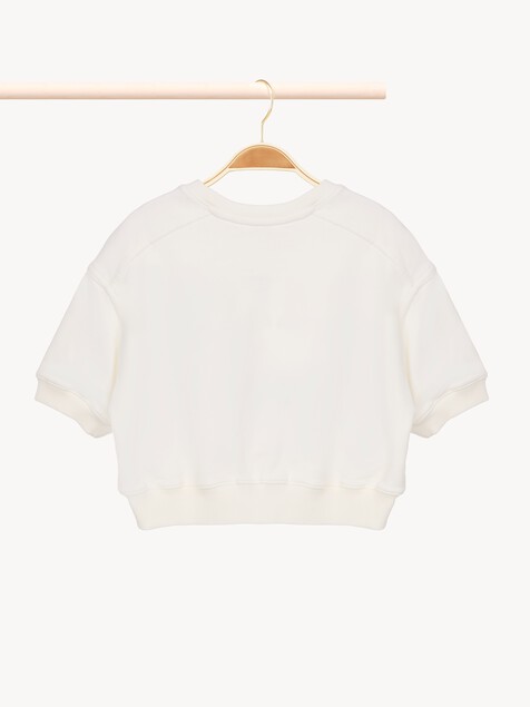 Kids' short-sleeve logo jumper