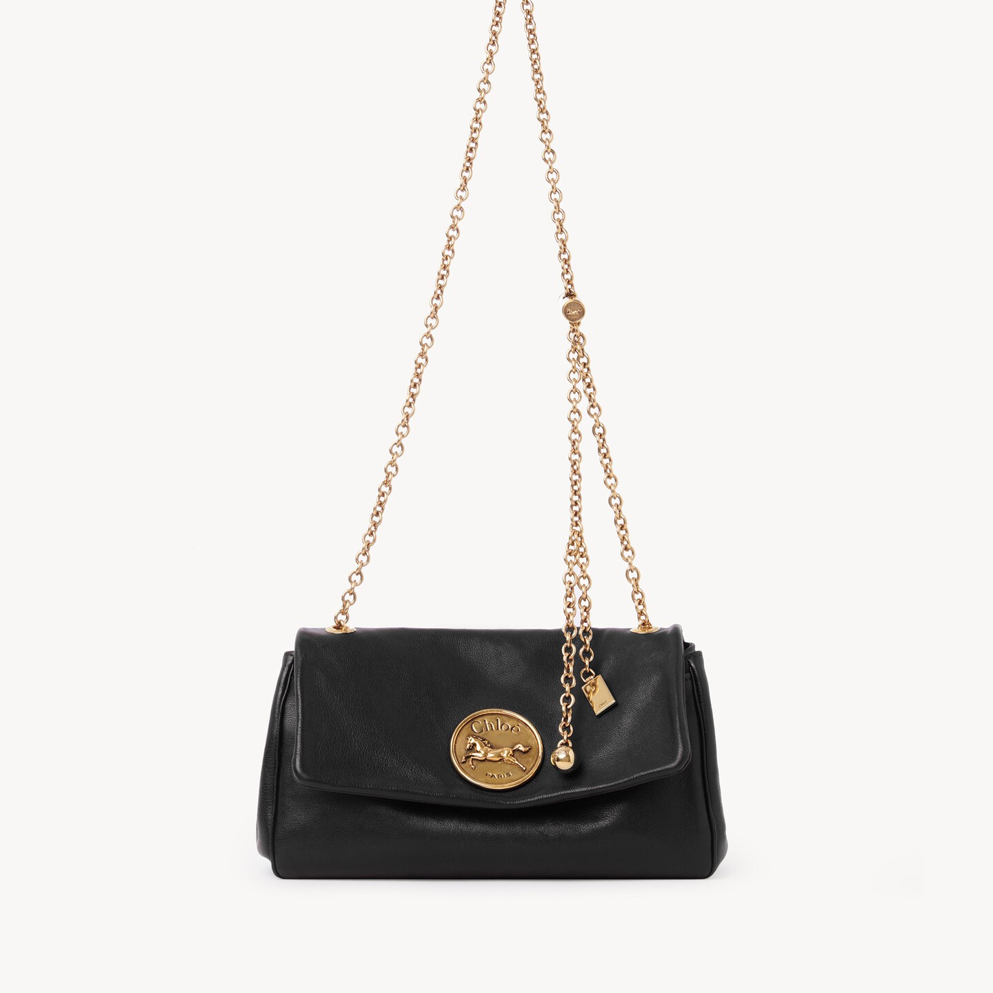 Chloé Heritage shoulder bag in grained leather - 7