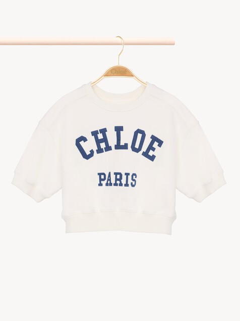 Kids' short-sleeve logo jumper