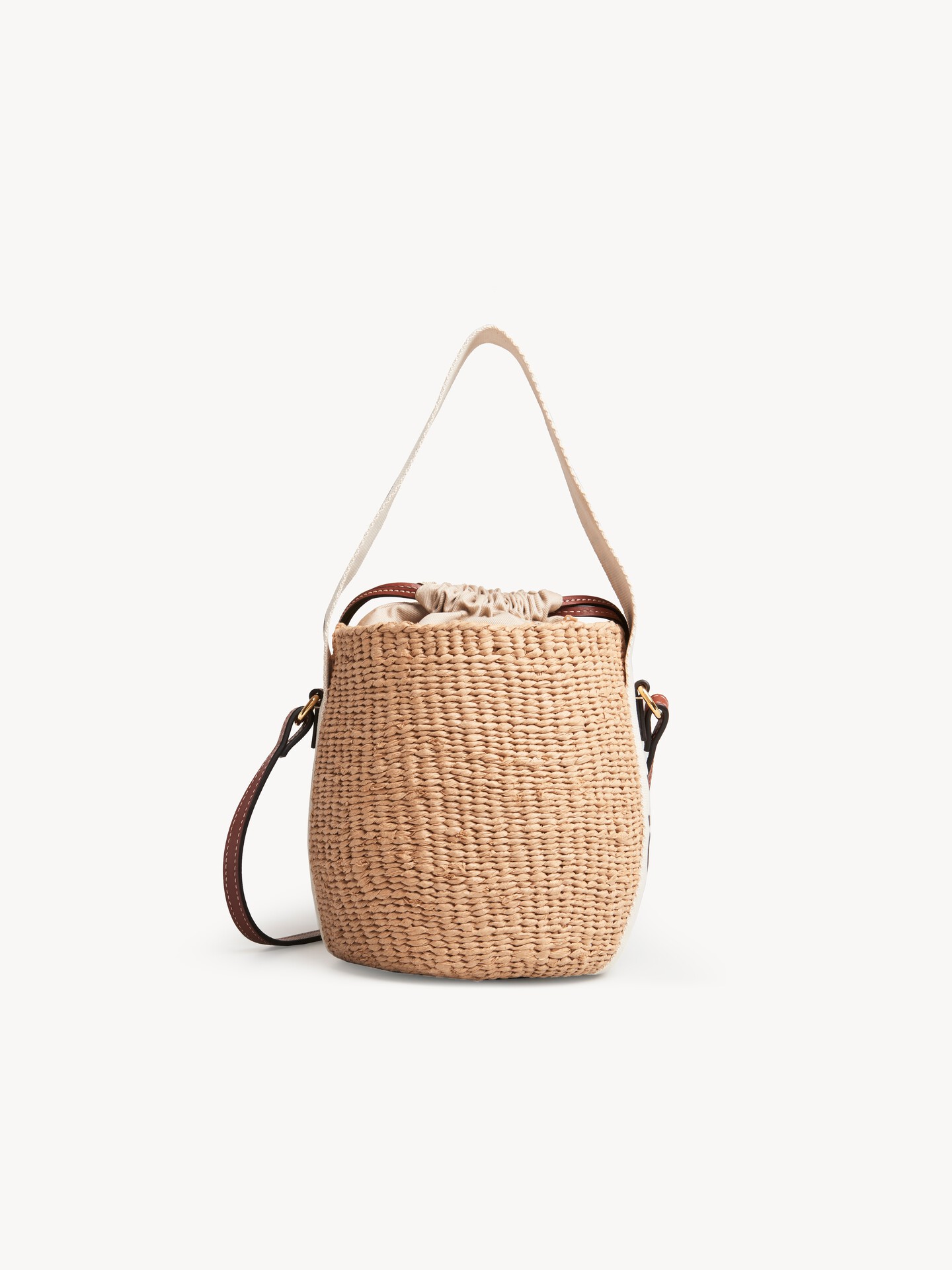 Small Woody basket in natural fibers - 7