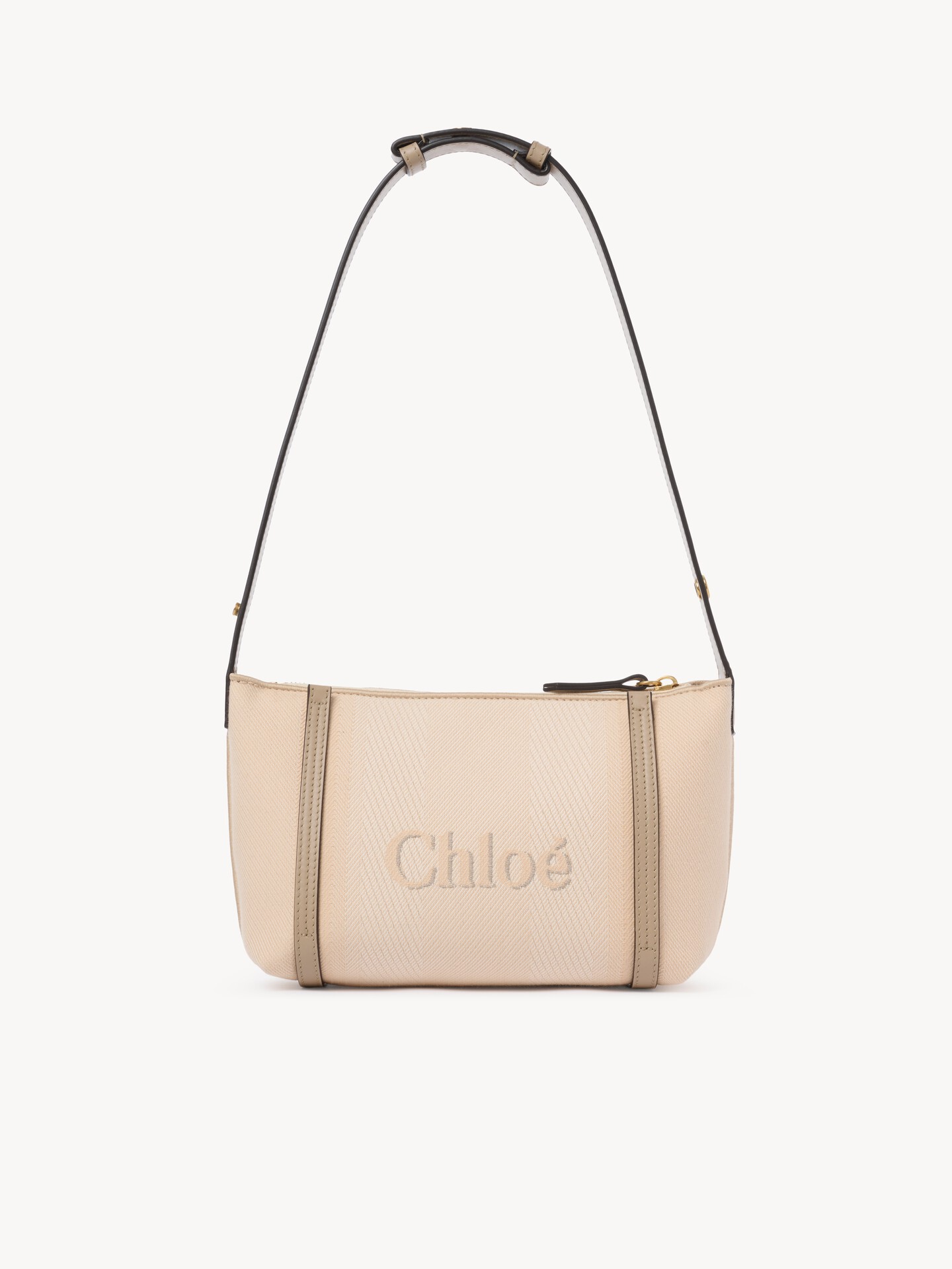 Chlo&eacute; Carry shoulder bag in canvas - 4