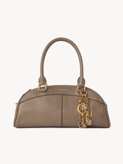 Chlo&eacute; bowling bag in soft leather