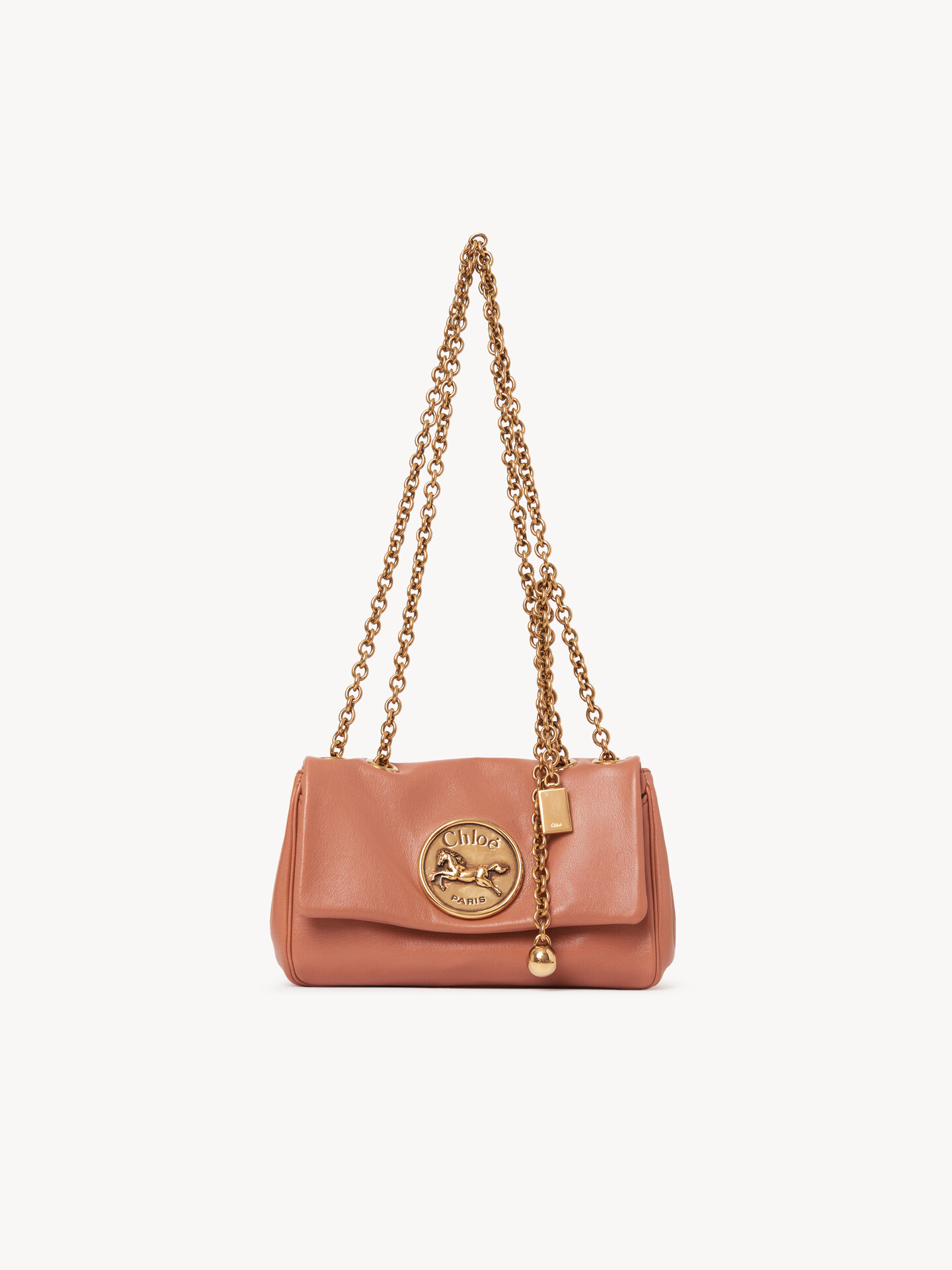 Small Chlo&eacute; Heritage shoulder bag in grained leather - 2
