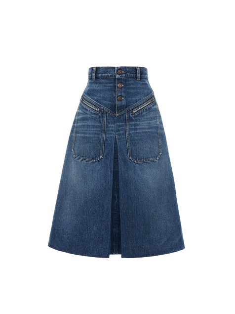 KUT3Knee-length skirt in denim