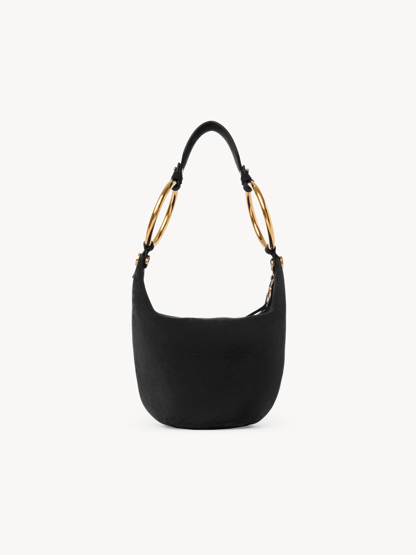 Small Bracelet handbag in suede leather - 6