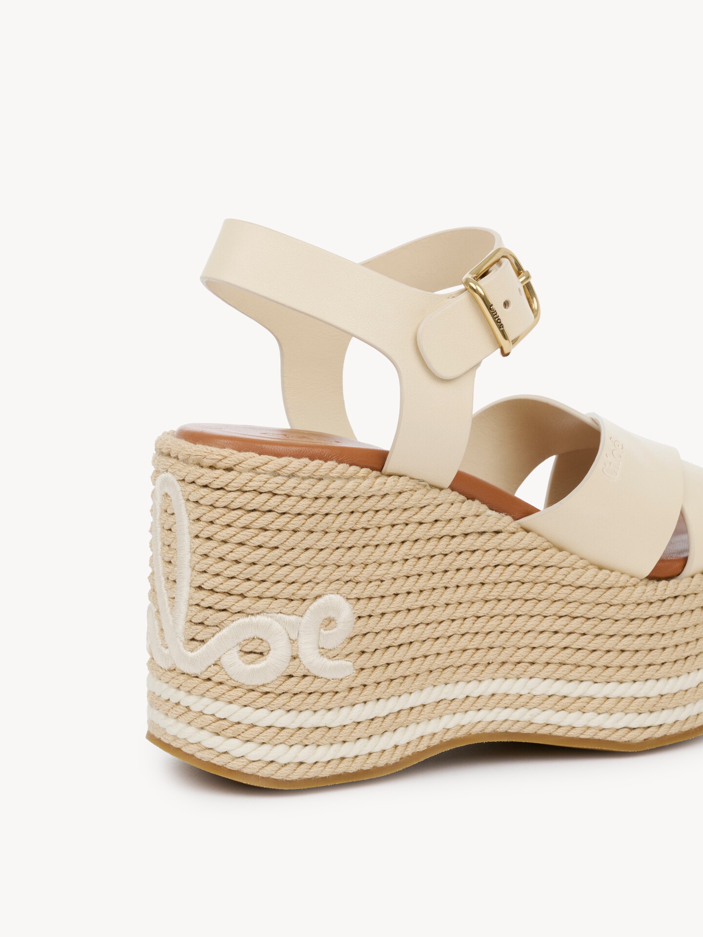 Chlo&eacute; Sand wedge sandal - 4