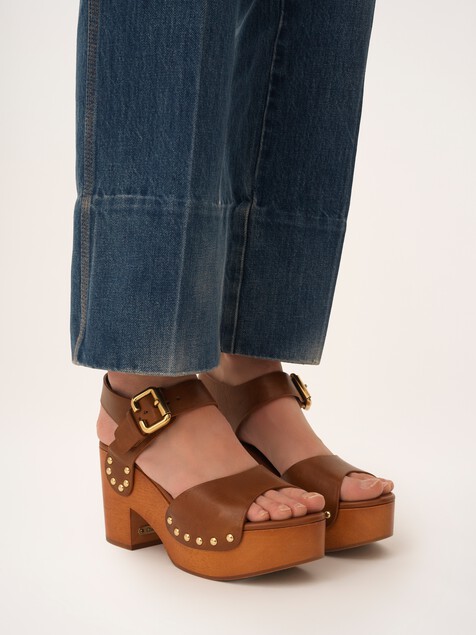 Jeannette wedge clog