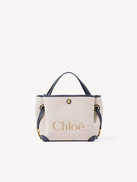 Small Chlo&eacute; Clover double carry bag in canvas