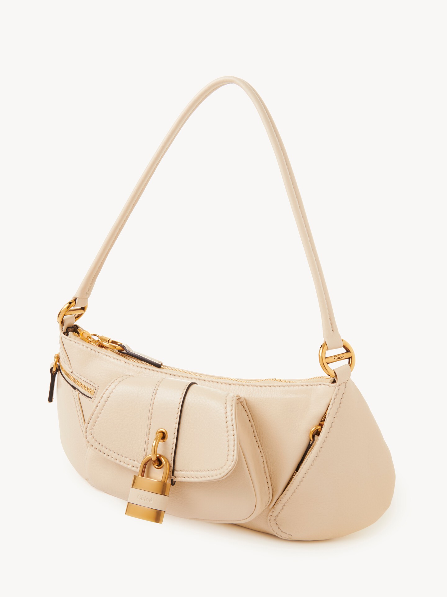 The 99 shoulder bag in grained leather - 6