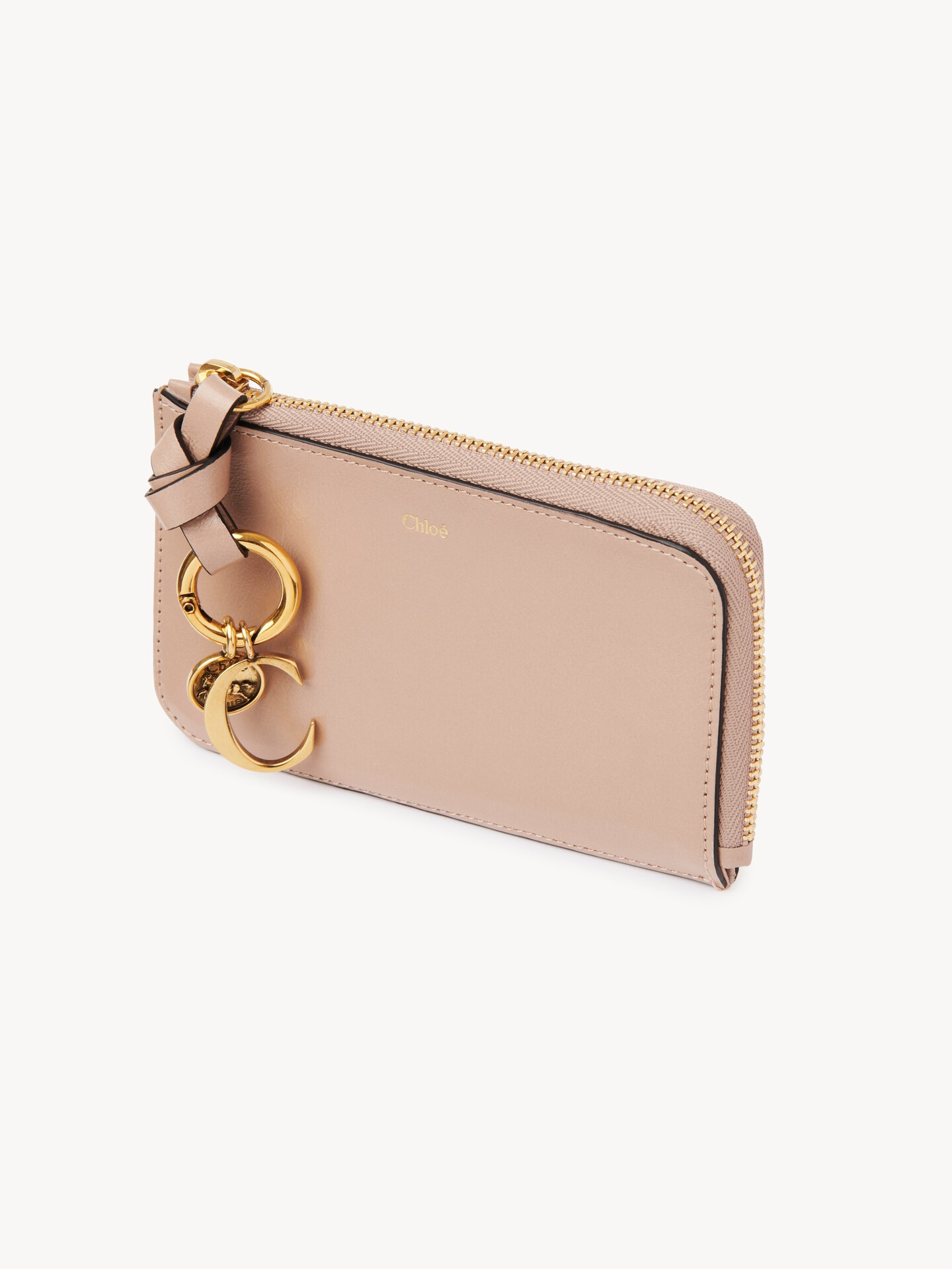 Alphabet wallet in shiny leather - 3
