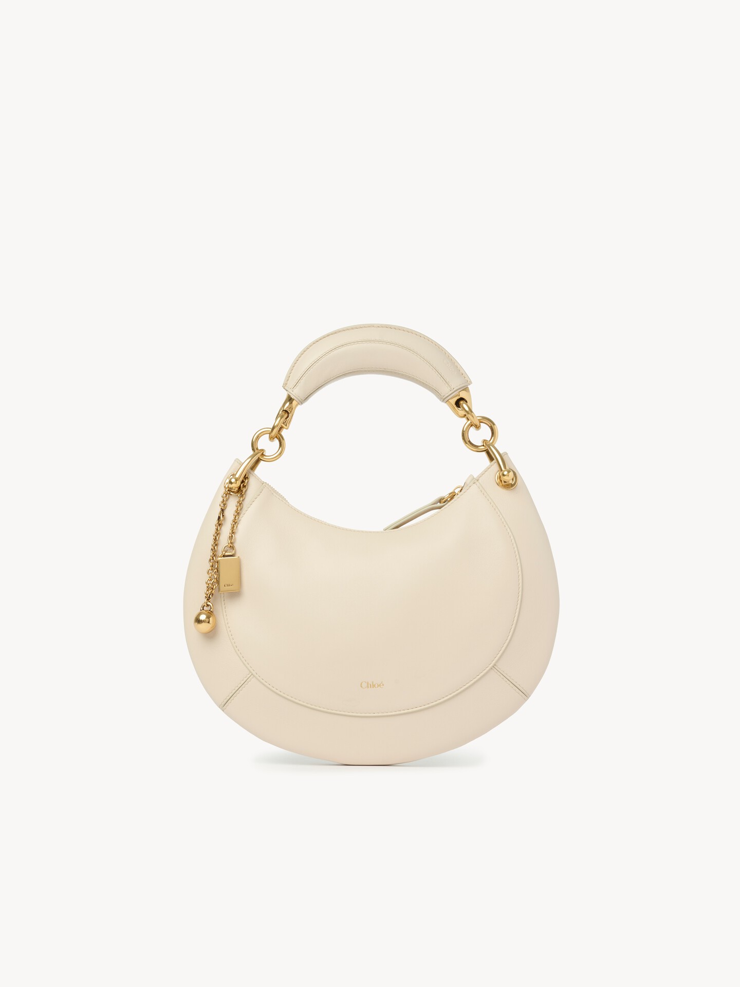 Small Chlo&eacute; Banana zipped hobo bag in soft leather - 2