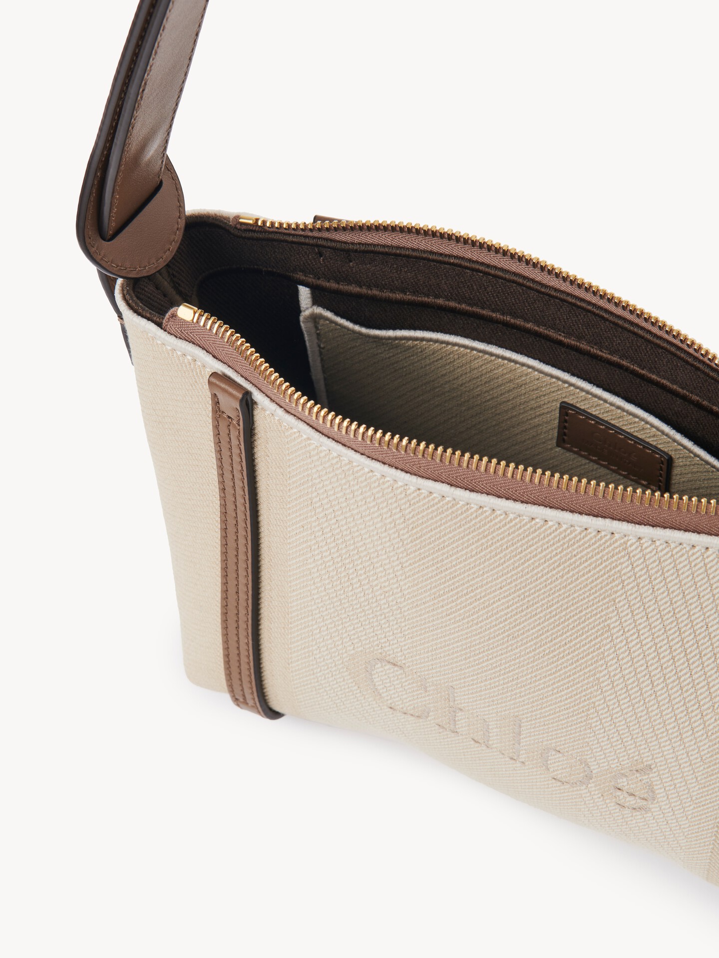Chloé Carry shoulder bag in canvas - 5
