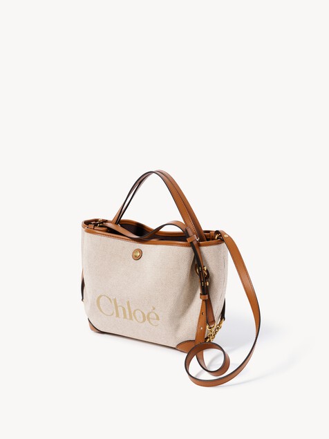 Small Chlo&eacute; Clover double carry bag in canvas