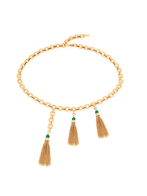 The Chloé Pompoms belt