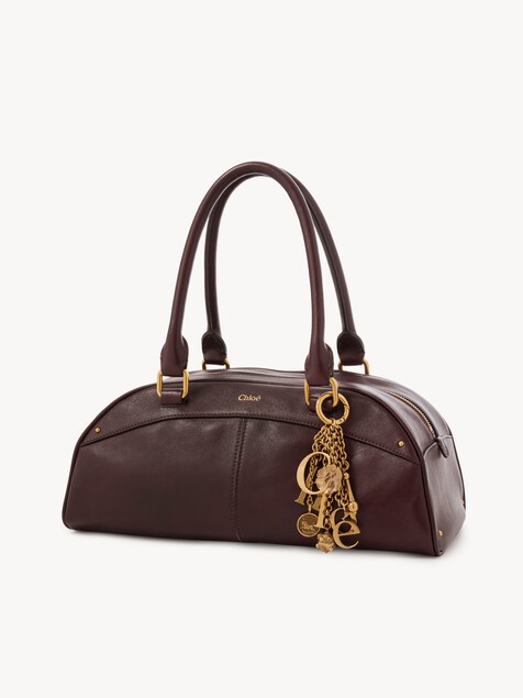 Chlo&eacute; bowling bag in soft leather