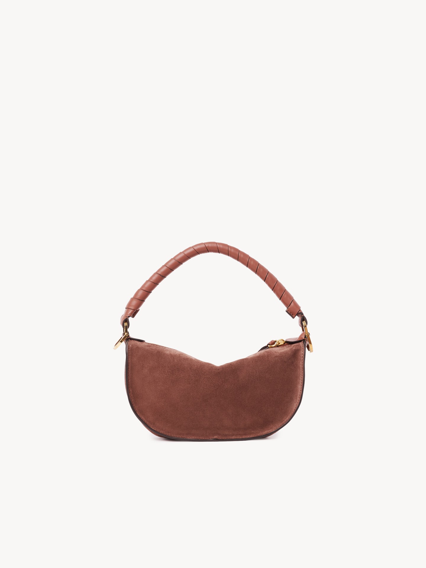 Mini Marcie shoulder bag in suede leather - 5
