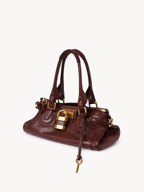 Paddington bag in grained leather