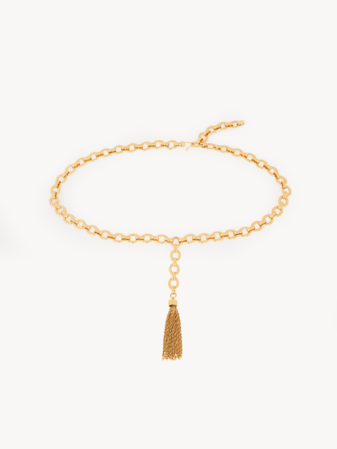 The Chloé Pompoms belt