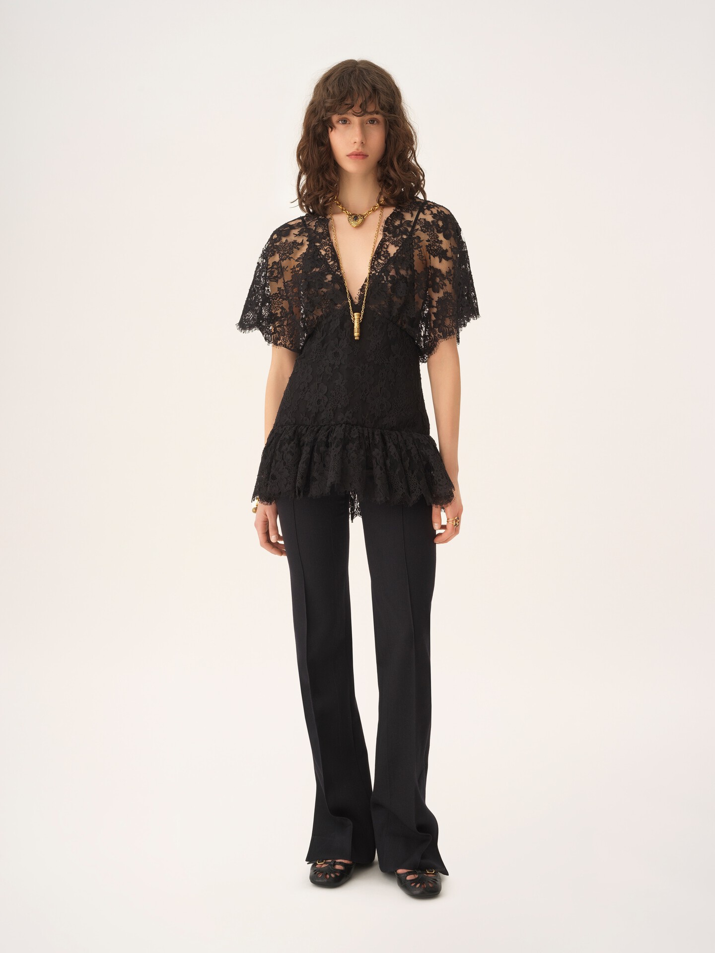 Tailored trousers in soft cavalry cotton - 2