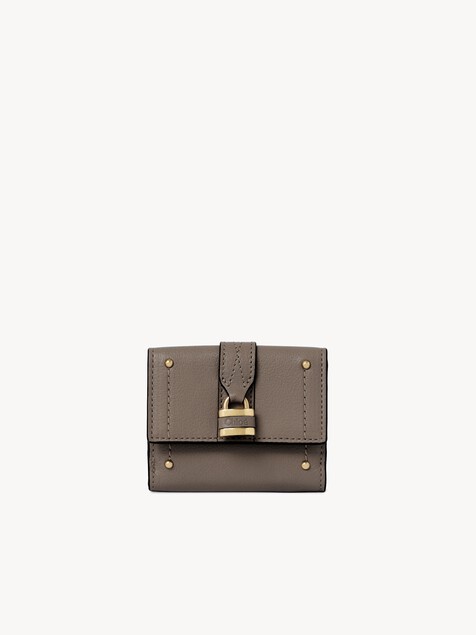 Mini Paddington tri-fold in grained leather