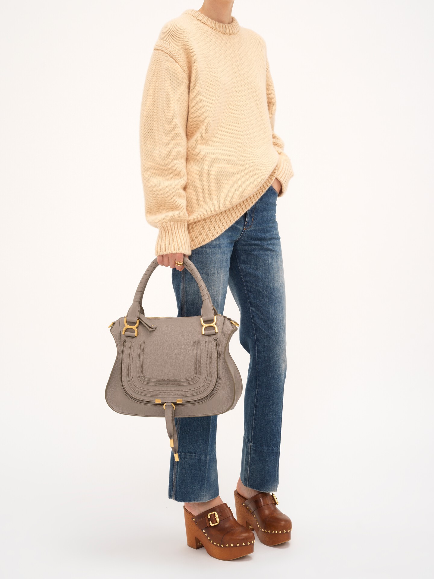 Marcie bag in grained leather - 12