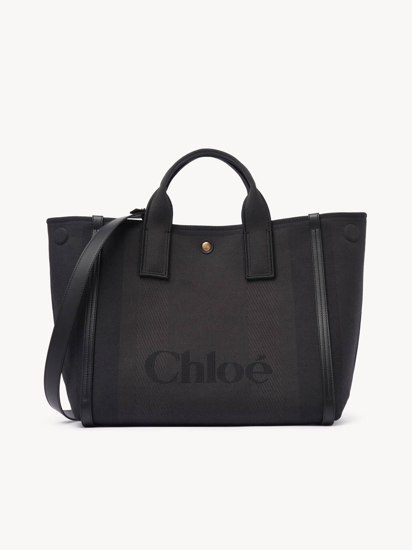 Chlo&eacute; Carry tote bag in canvas - 5