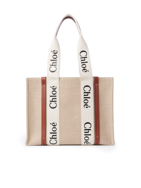 KUT3Woody tote bag in linen