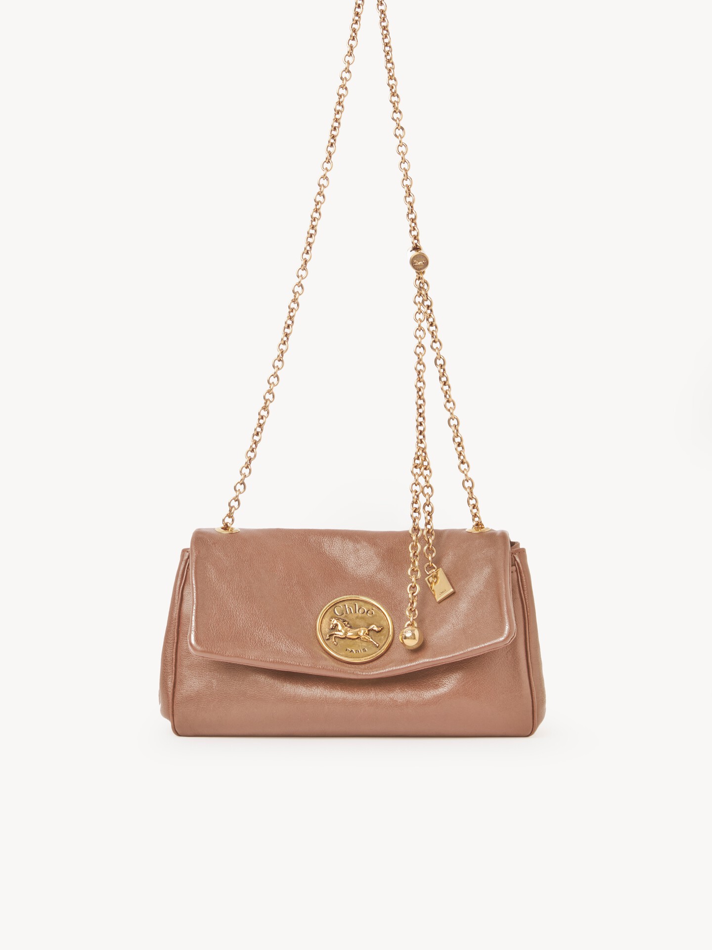 Chloé Heritage shoulder bag in grained leather - 1