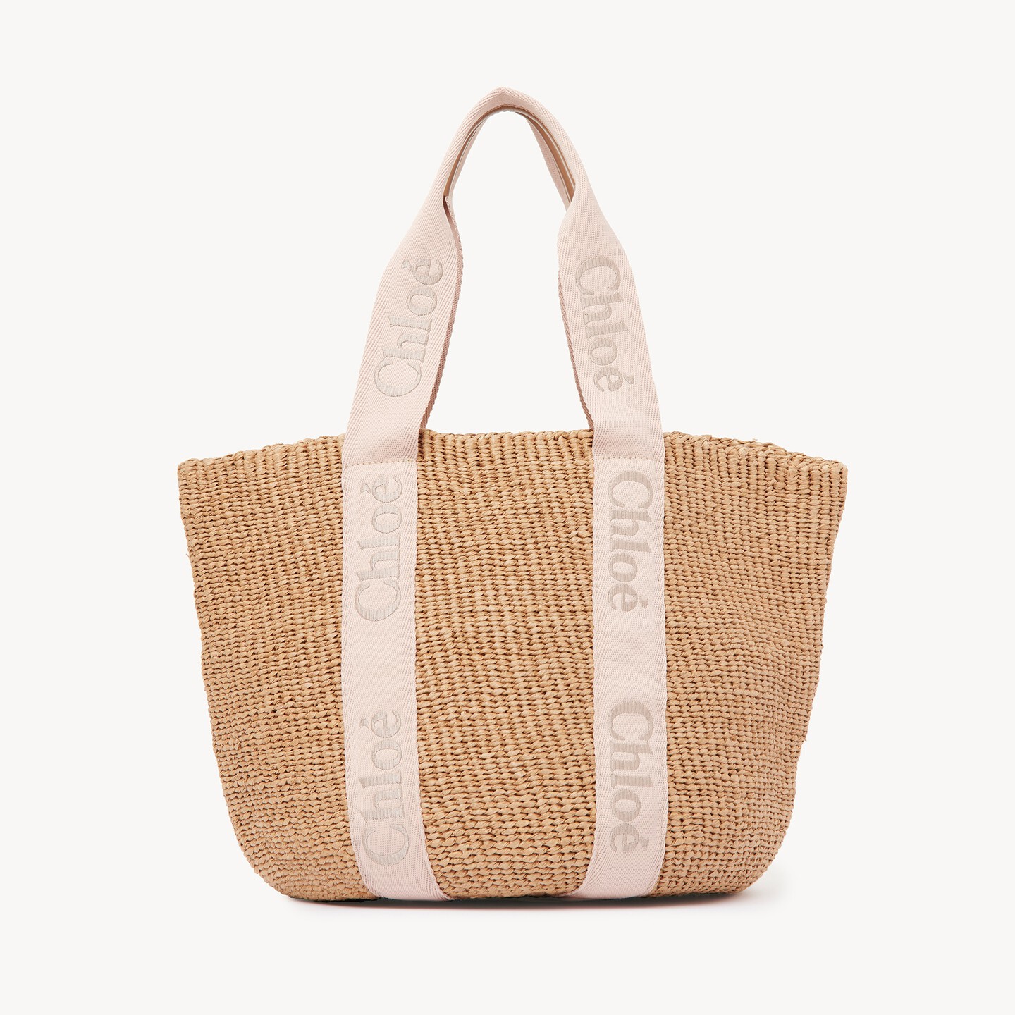 Large Woody basket in natural fibres - 9