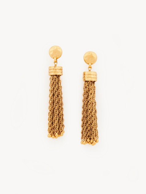 The Chloé Pompoms earrings