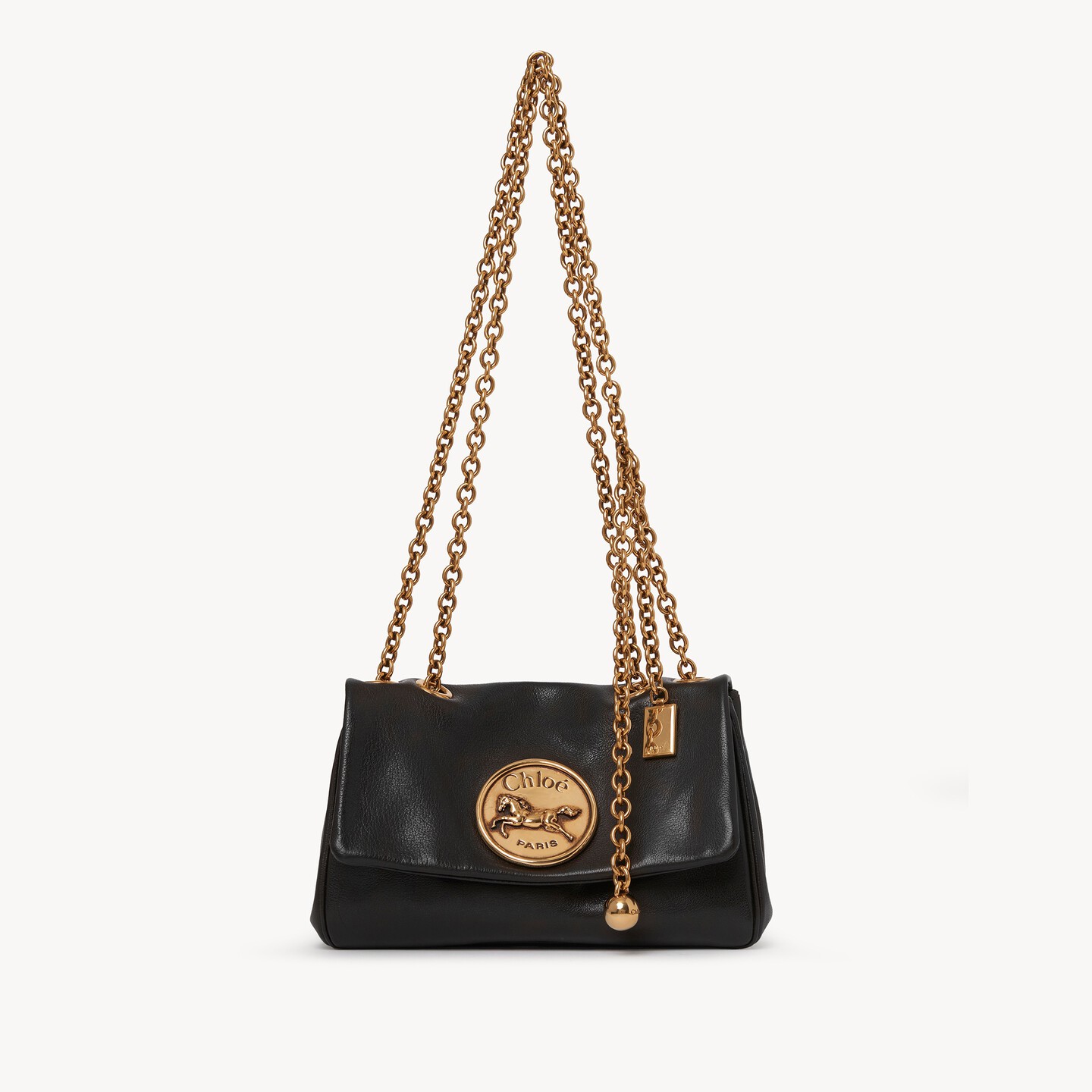 Small Chloé Heritage shoulder bag in grained leather - 9