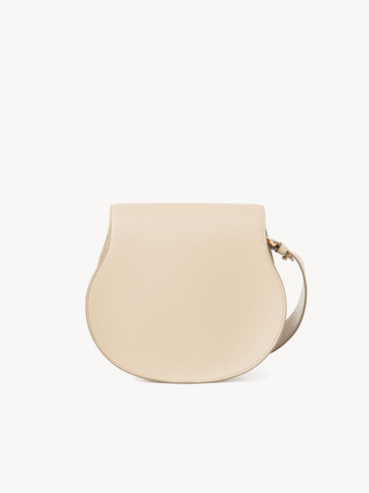Marcie saddle bag in grained leather - 6