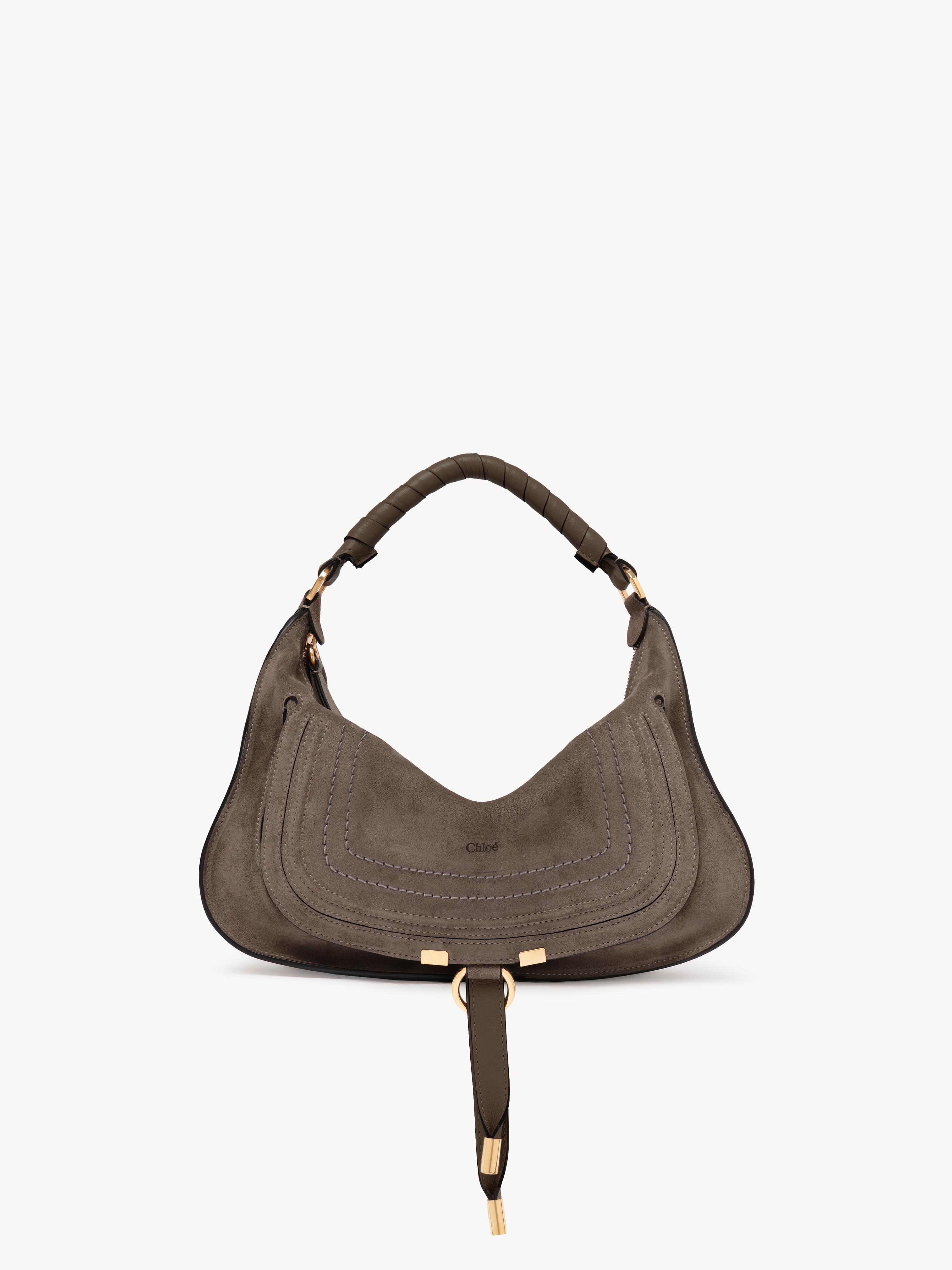 Marcie shoulder bag in suede leather - NaN
