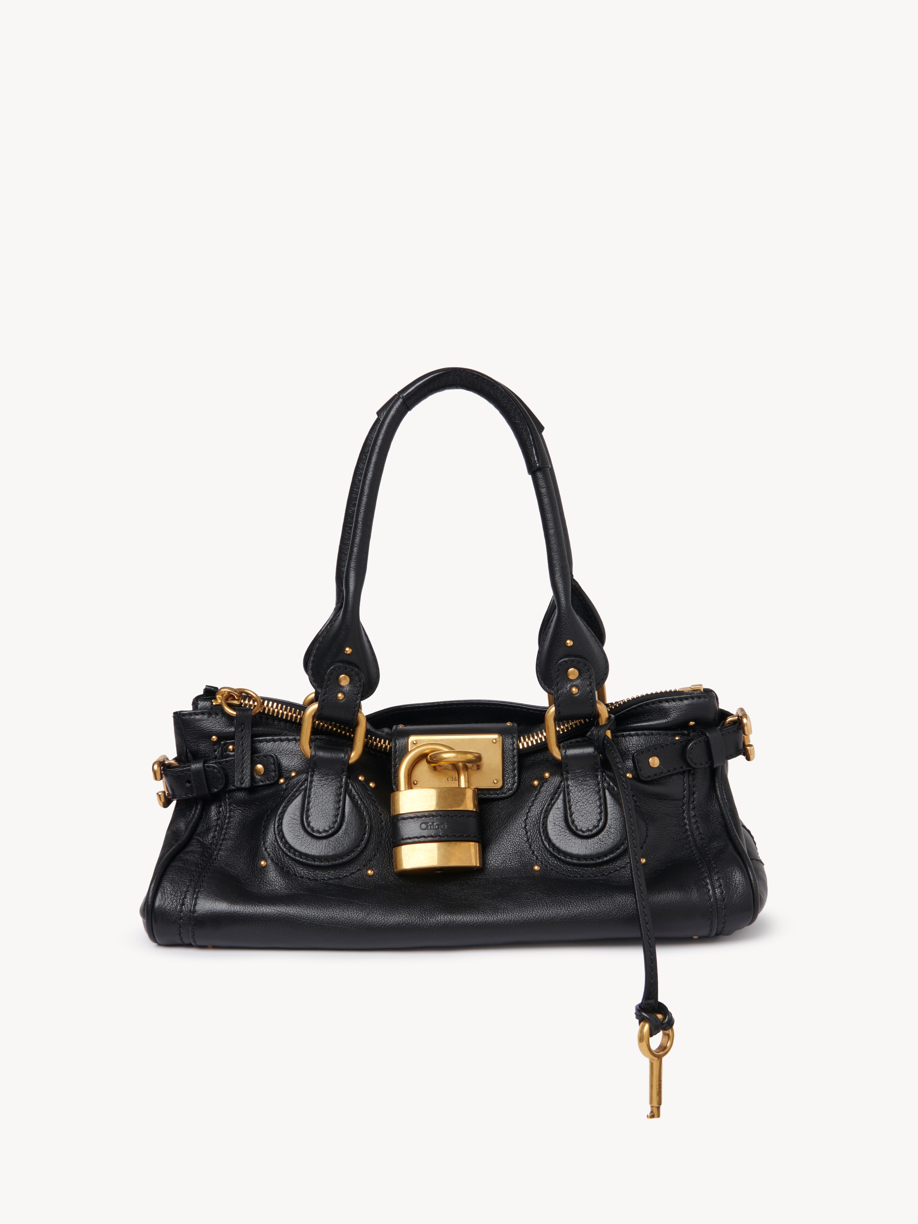 Small Paddington bag in grained leather - NaN