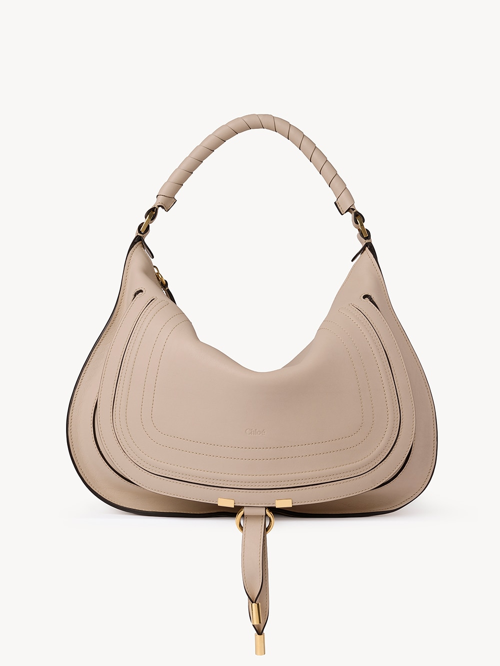 Small Marcie shoulder bag in soft leather - NaN