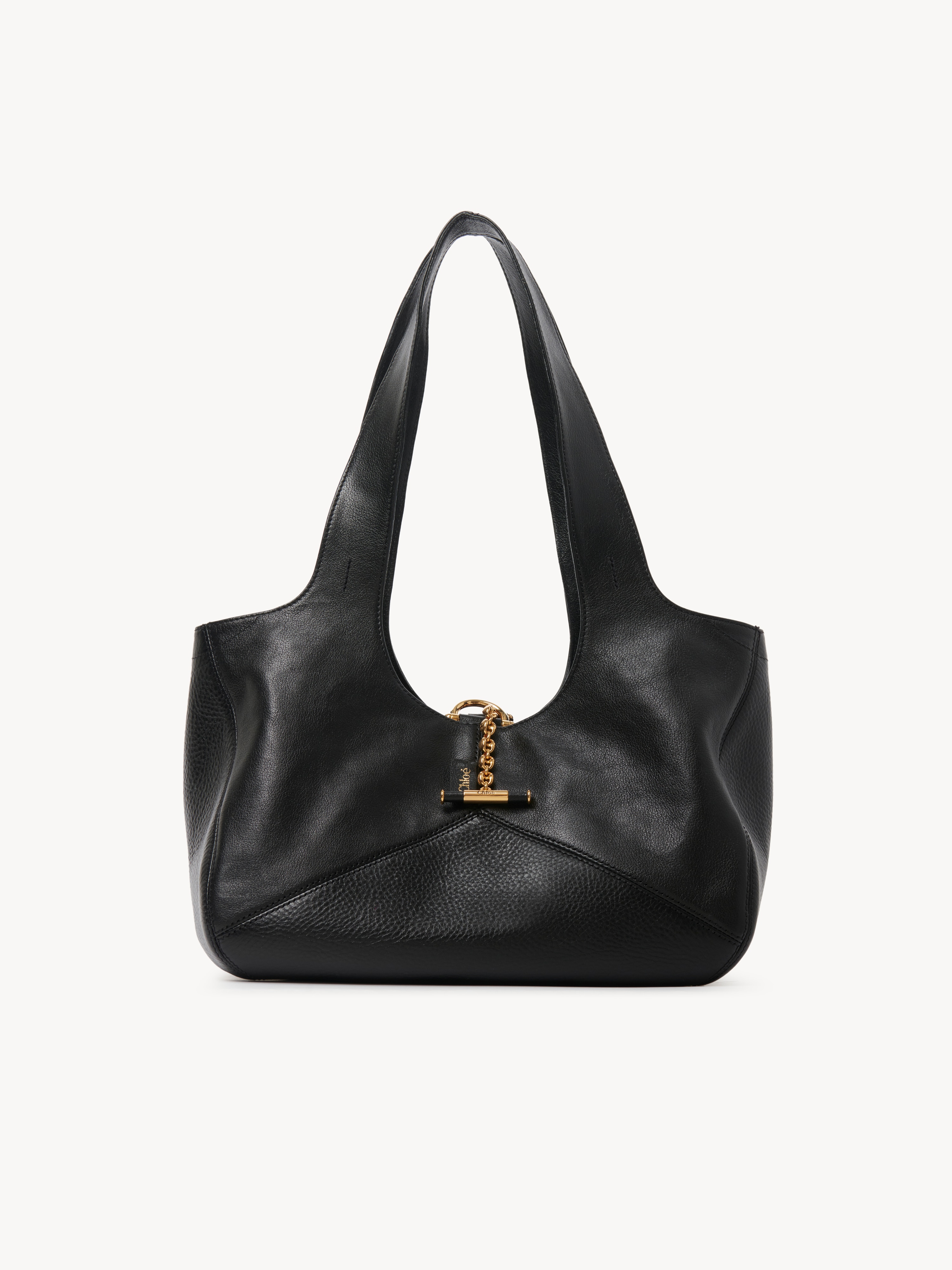 Small Chlo&eacute; balloon bag in grained leather - NaN