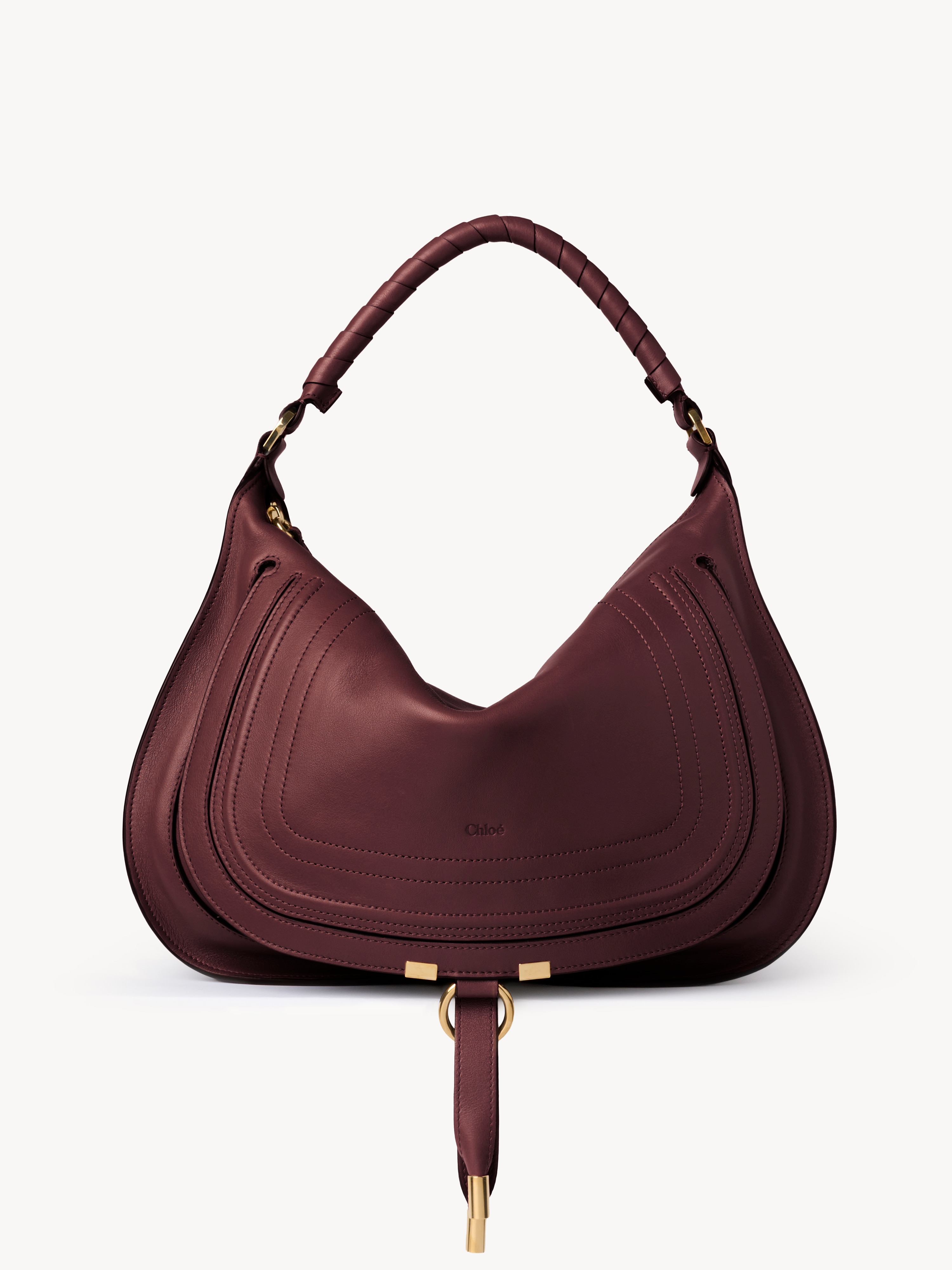 Small Marcie shoulder bag in soft leather - NaN
