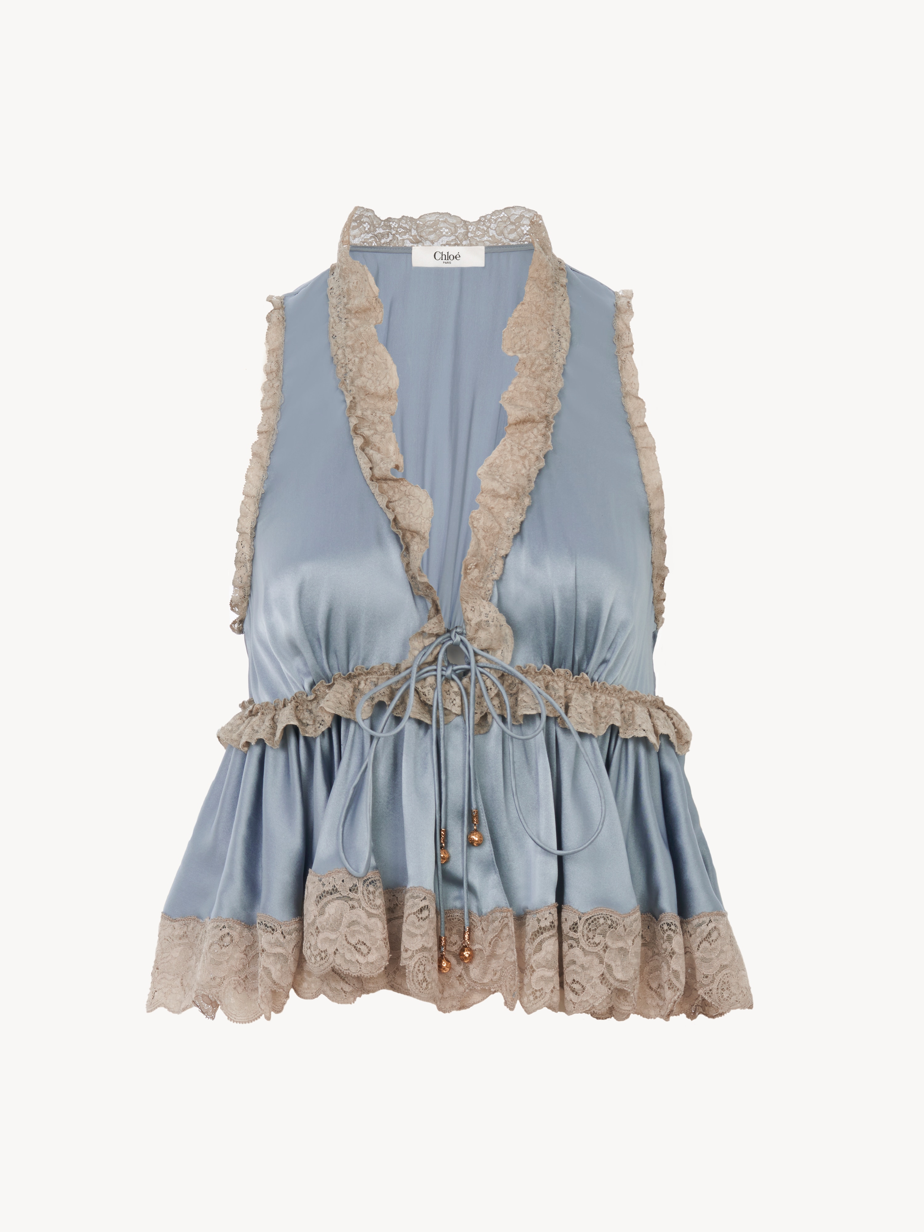 Double-breasted fitted jacket in a wool-mix jacquard - NaN