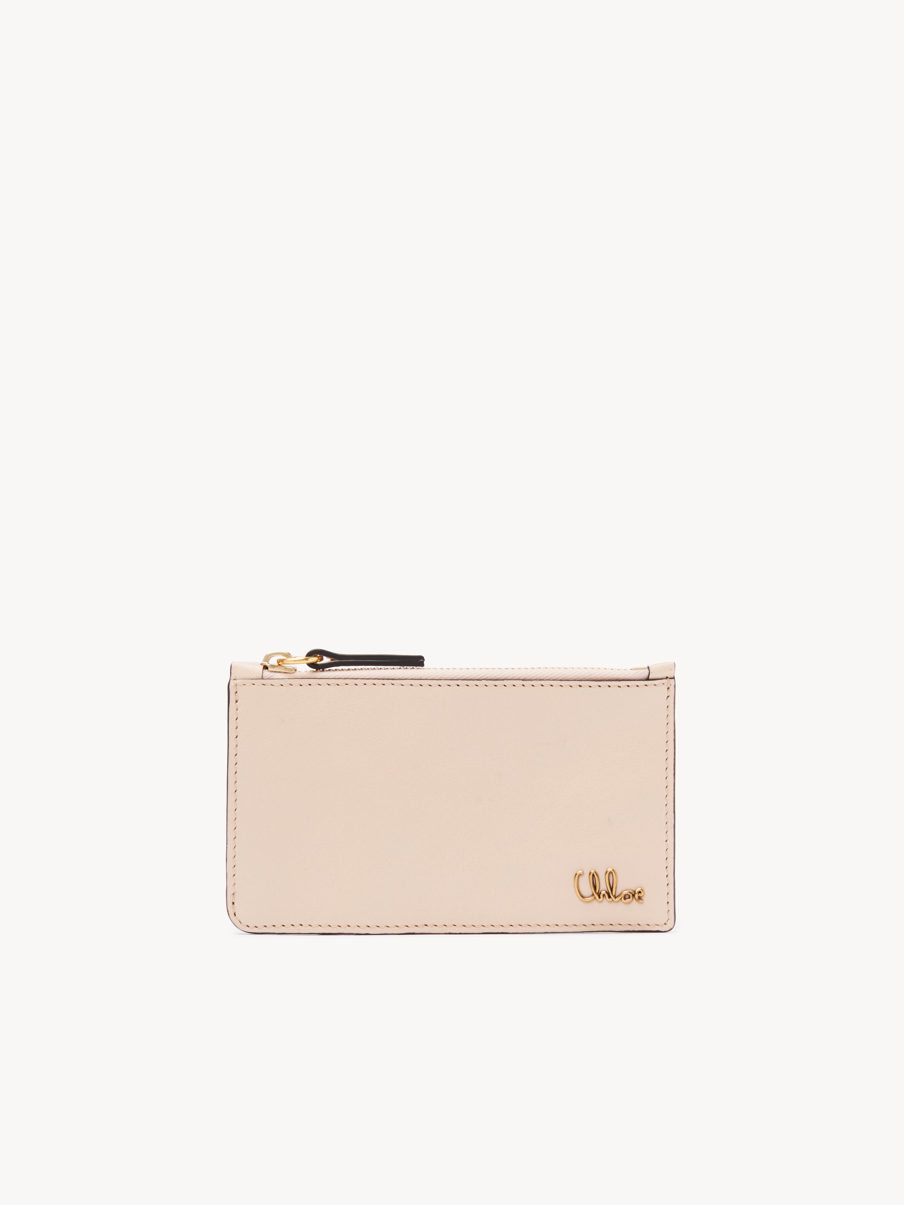 Mini Chlo&eacute; Iconic tri-fold in shiny leather - NaN