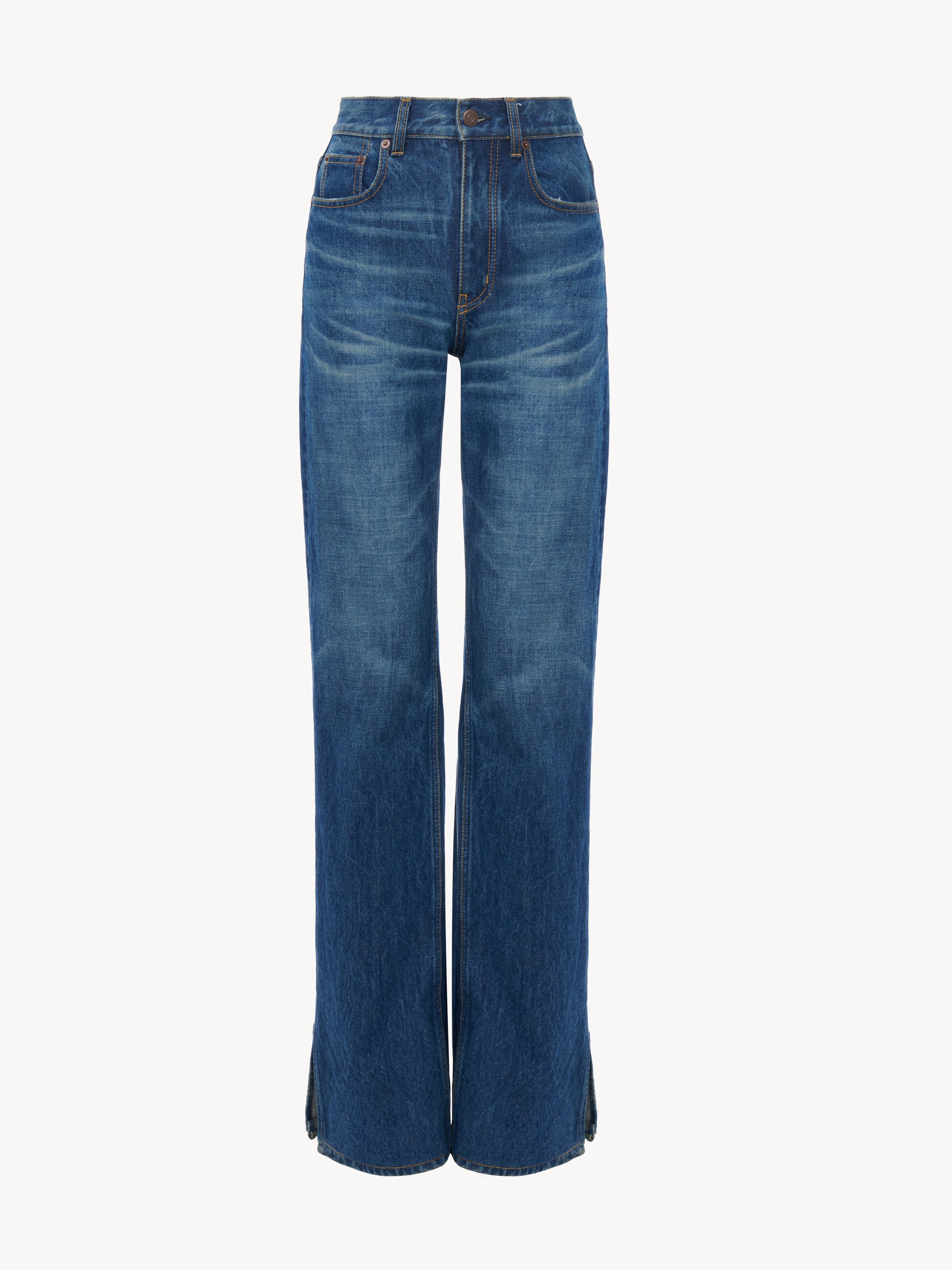 Cropped coat in double-face wool - NaN