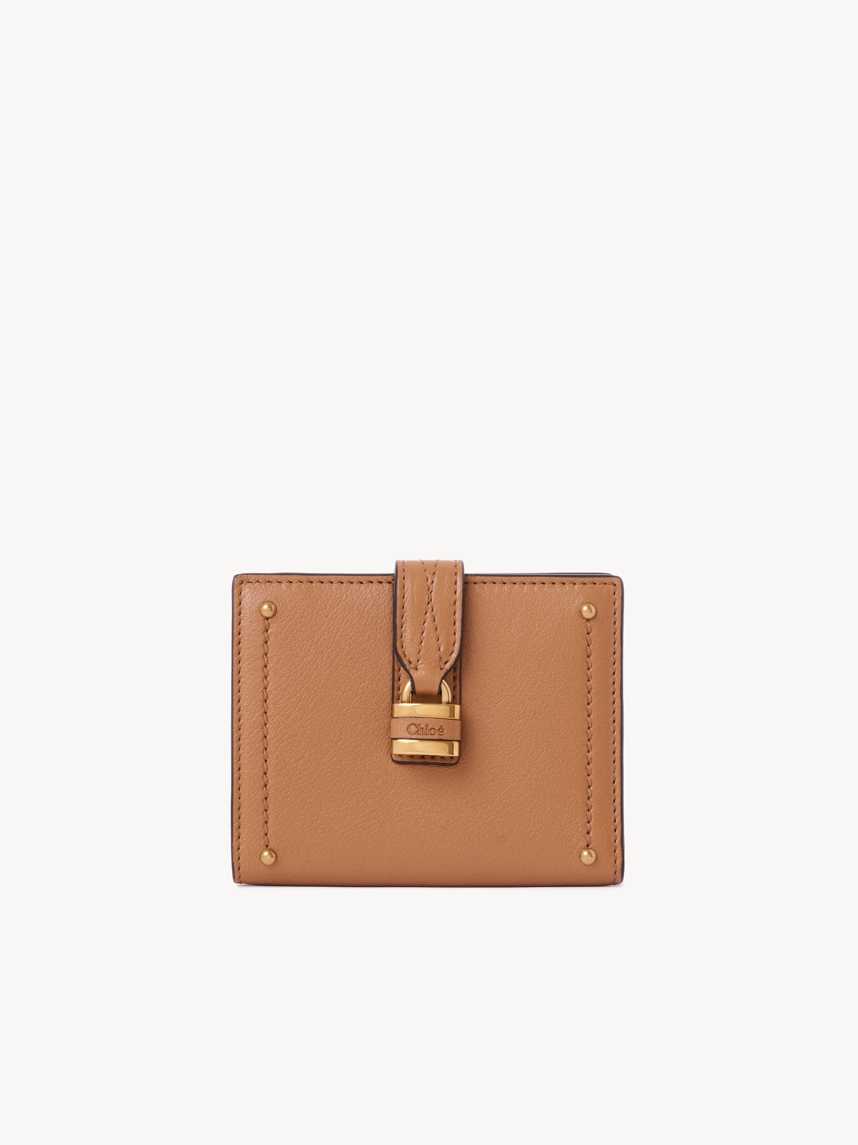 Mini Paddington tri-fold in grained leather - NaN
