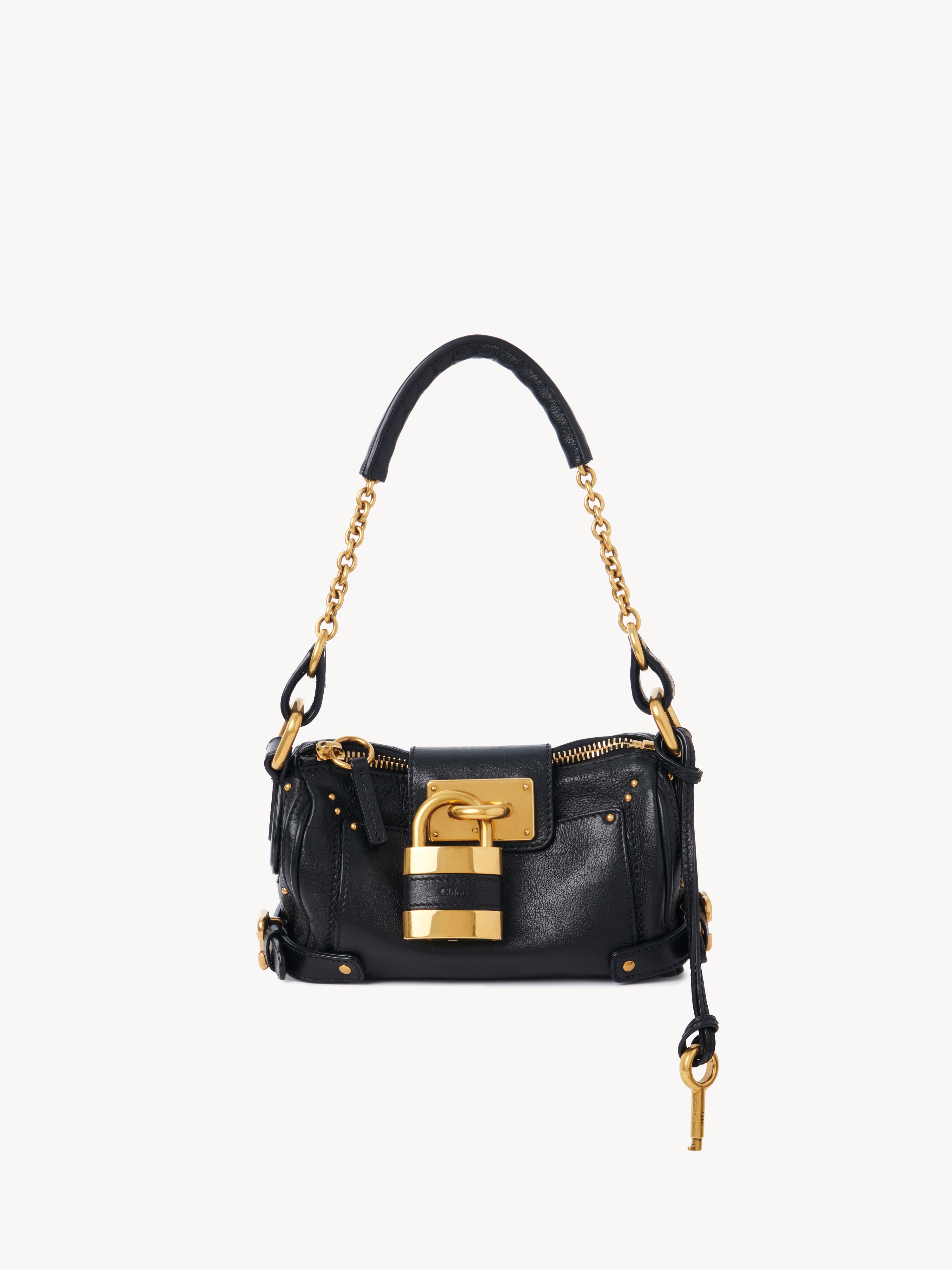 Small Paddington bag in grained leather - NaN