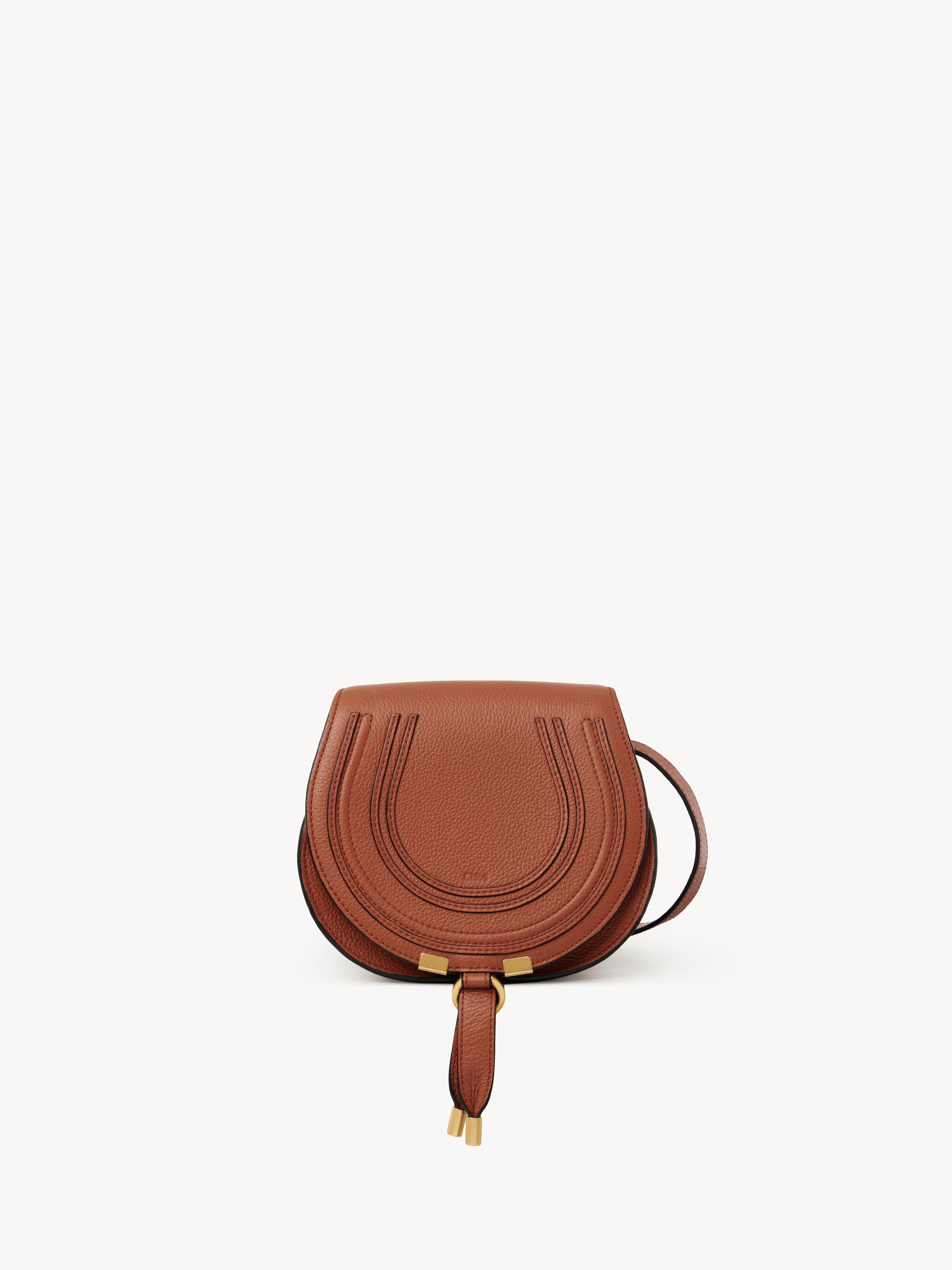Small Marcie bag in grained leather - NaN