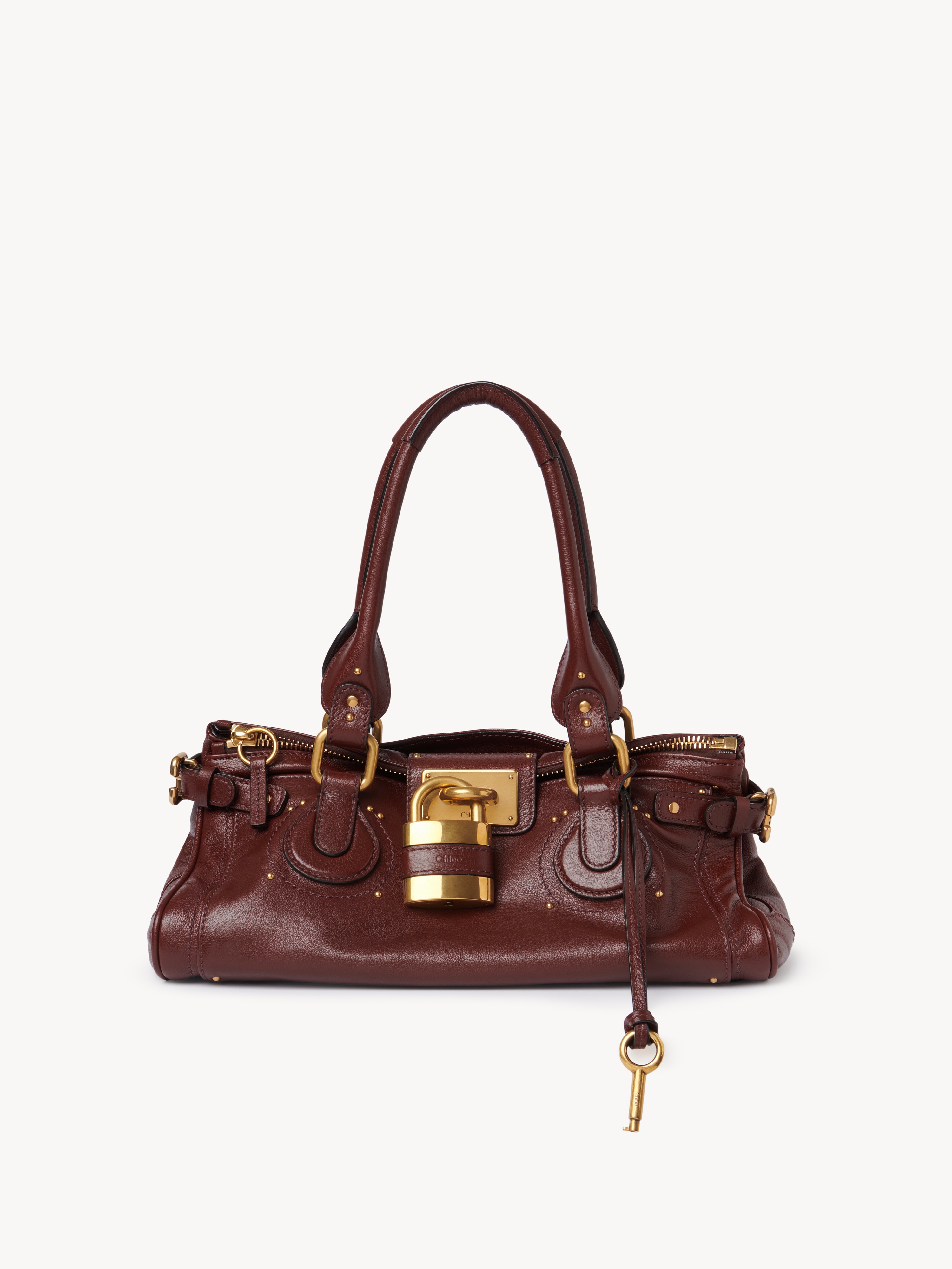 Small Paddington bag in grained leather - NaN