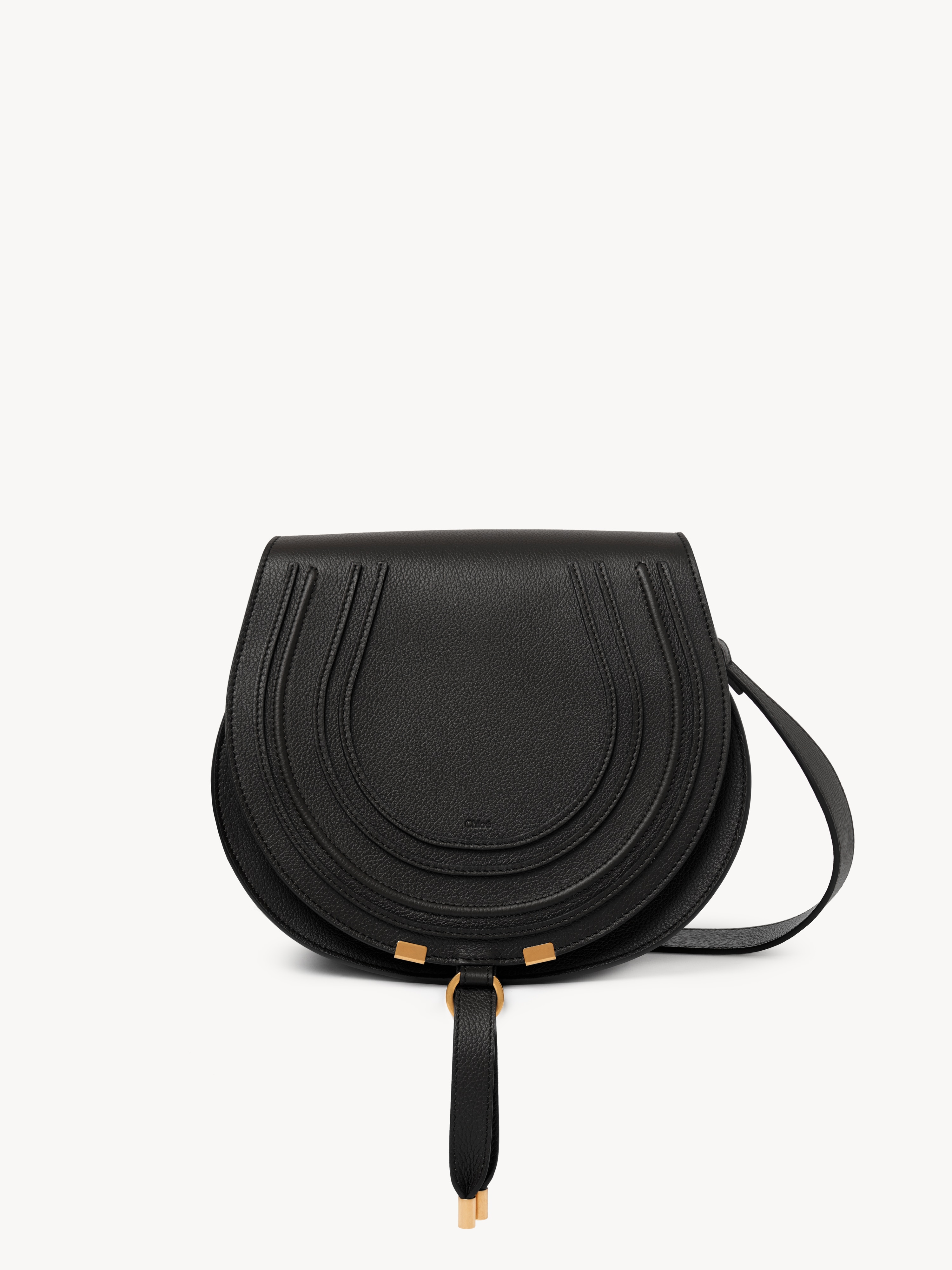 Small Marcie shoulder bag in soft leather - NaN