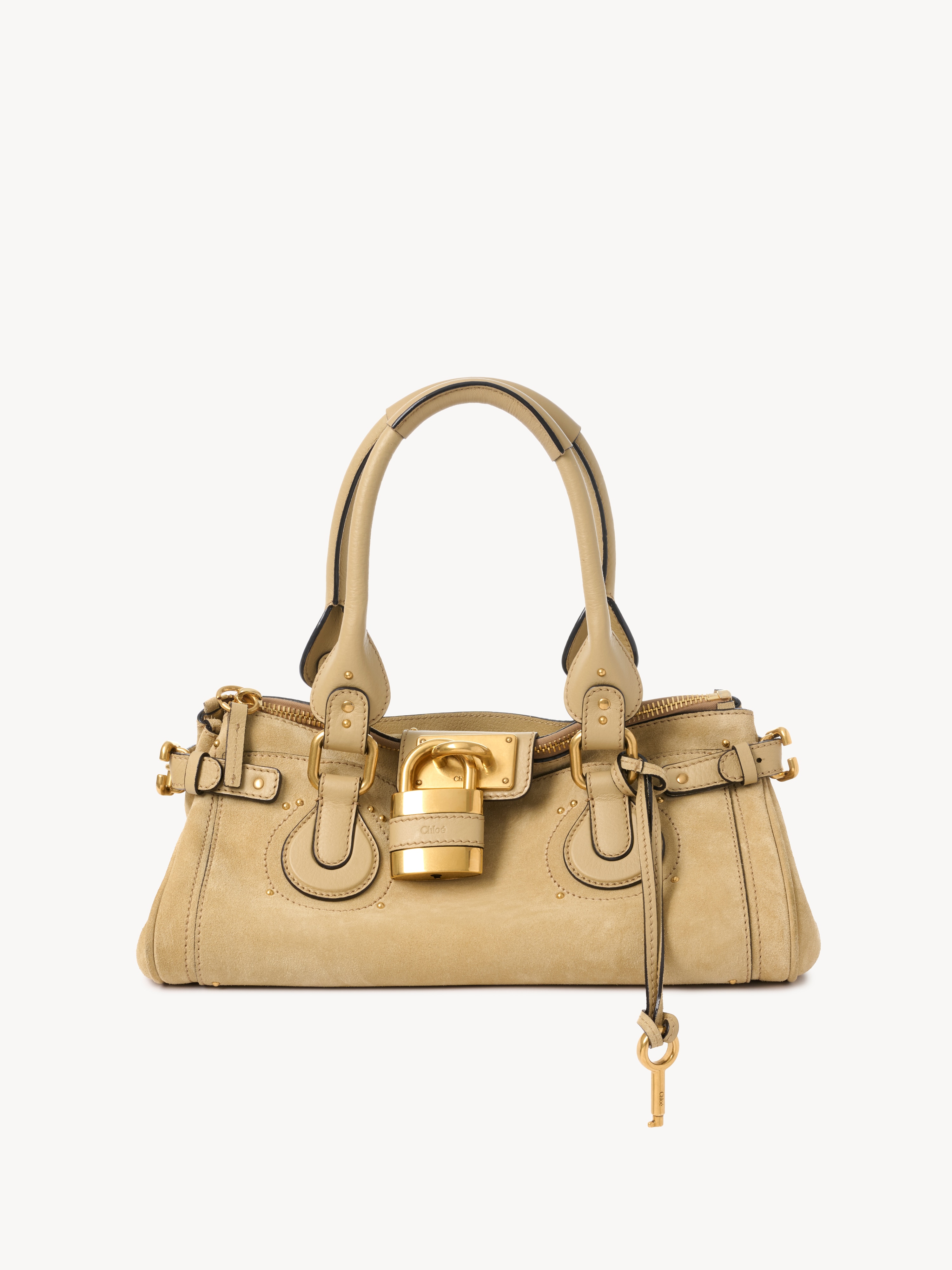 Small Paddington bag in suede leather - NaN