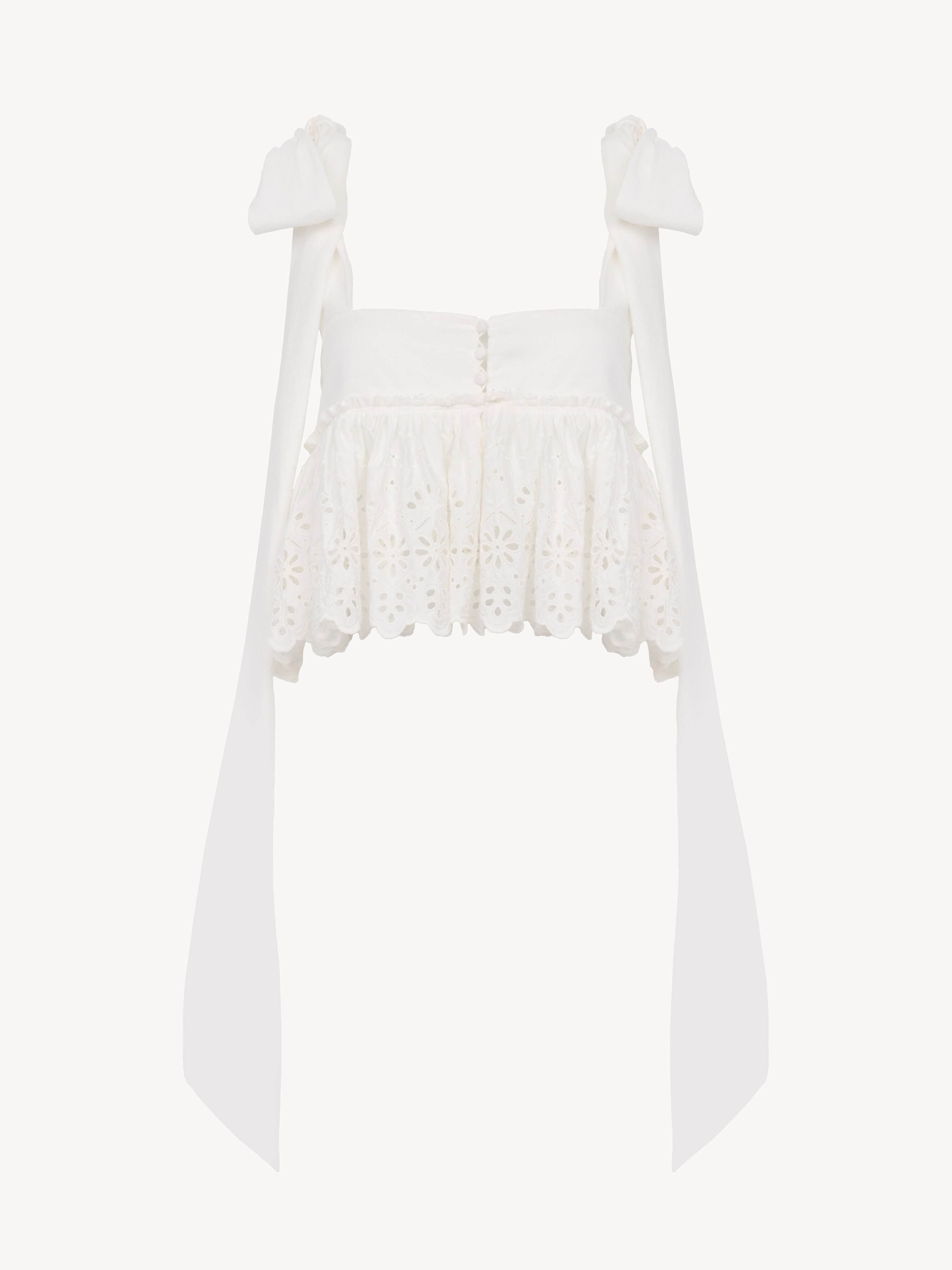 Fluid drawstring trousers in soft cotton - NaN