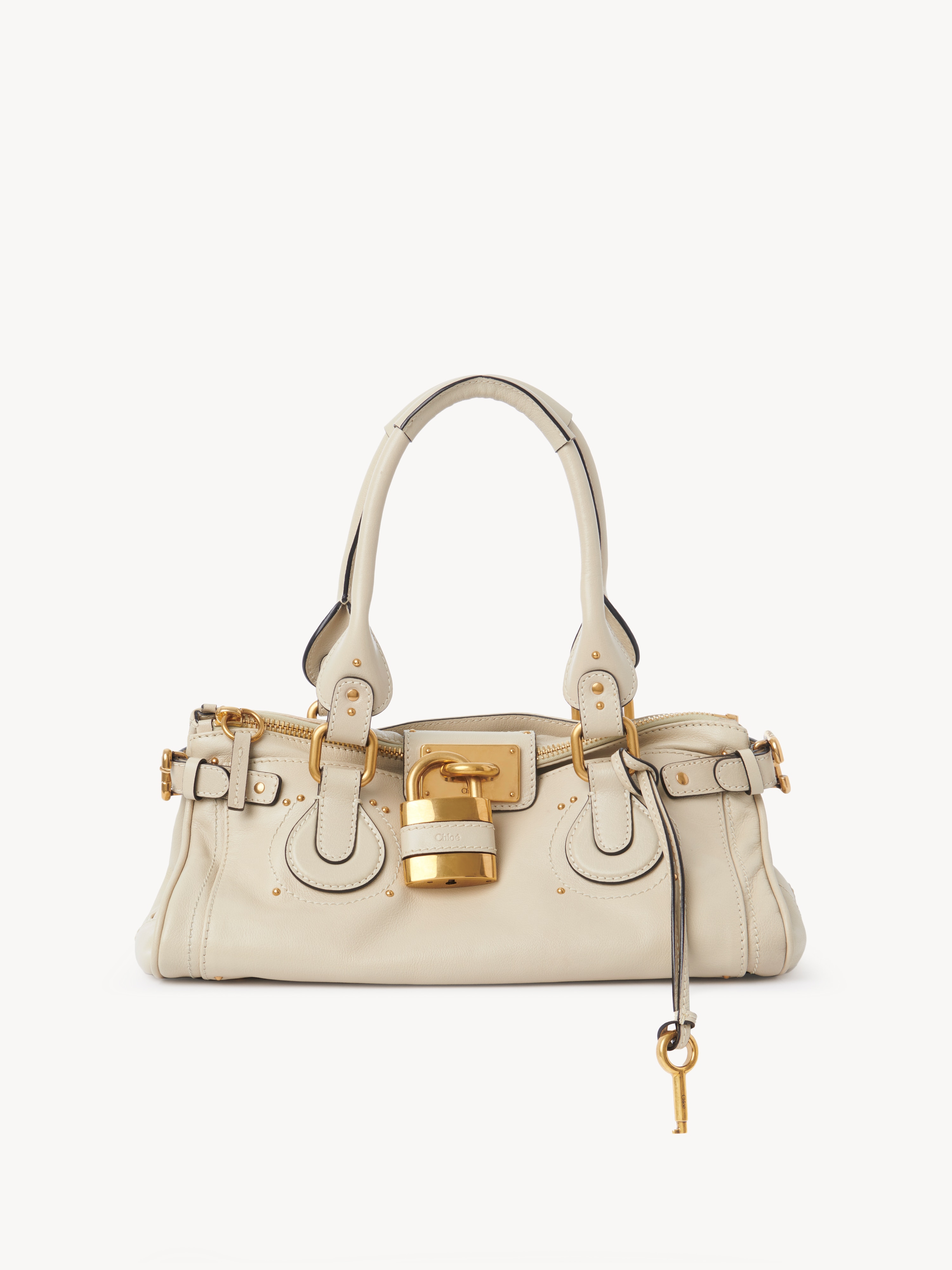 Small Paddington bag in grained leather - NaN